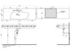 Раковина подвесная/ накладная CIELO ENJOY EJLS140 TL