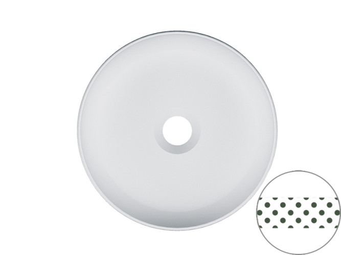 Раковина накладная Scarabeo GLAM 1808/FSV