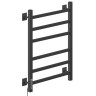 Полотенцесушитель Электрич.кабельный Ника STEP-1 60/50 RAL9005 черный матовый левый тэн