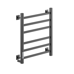 Полотенцесушитель Электрич.кабельный Ника STEP-1 60/50 RAL9005 черный матовый левый тэн
