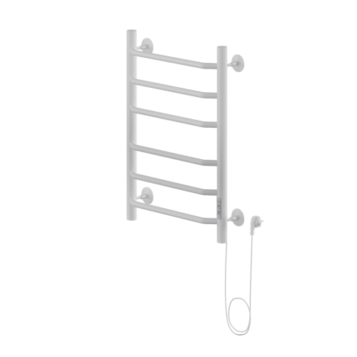 Полотенцесушитель Электрич.кабельный Ника WAY-3 60/40 RAL9016 белый матовый правый тэн