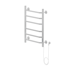 Полотенцесушитель Электрич.кабельный Ника WAY-3 60/40 RAL9016 белый матовый правый тэн