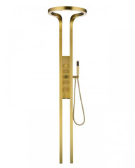 01168-S Панель для душа, многофункциональный (мат. золото) GANZER (1шт)