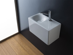 Раковина накладная/  подвесная Scarabeo SOFT-HUNG-CUBE 1522