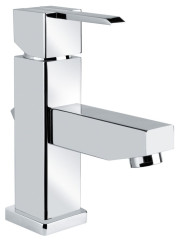 Emmevi Sicily, однорычажный смеситель для раковины с донным клапаном, цвет хром