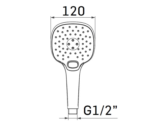 Ручной душ MAMOLI SHOWER PROGRAM 2000001