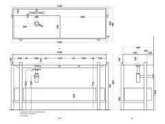 Консоль для раковины CIELO PLINIO PNST NM