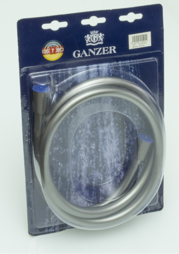 50150 Шланг для душа 150см. GANZER  серебристый  (50/1шт)