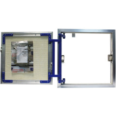 Люк под плитку Люкер AL-KR 80/40 (в/ш) размер дверцы 75/35