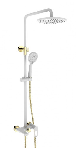 293562-FE Душевая система (бел./зол.) ViEiR (5/1шт)