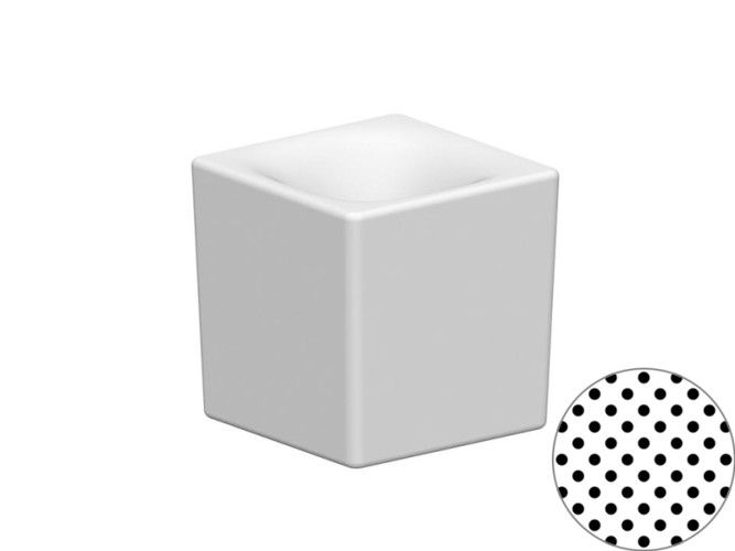 Раковина накладная/  подвесная Scarabeo SOFT-HUNG-CUBE 1521/SFLNR