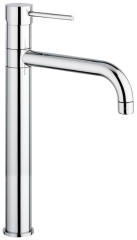 Emmevi Piper, высокий кухонный смеситель с поворотным изливом, цвет хром