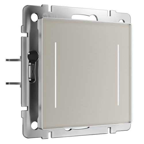 Умный сенсорный выключатель двухклавишный (дымчатый) W4523641