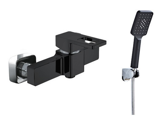 353561-C Смеситель од. для душа (черный) ViEiR (10/1шт)