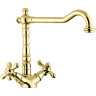 Emmevi Deco Old, смеситель для кухни, цвет золото