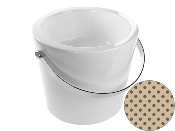 Раковина накладная Scarabeo BUCKET 8803CR/SEM