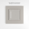 Умный сенсорный выключатель одноклавишный (дымчатый) W4513641