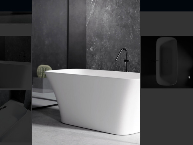 Ванна отдельностоящая без гидромассажа RELAX DESIGN SVASE LX01 luc