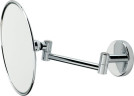 Stil Haus, настенное круглое косметическое зеркало (3x) с поворотным механизмом, цвет хром