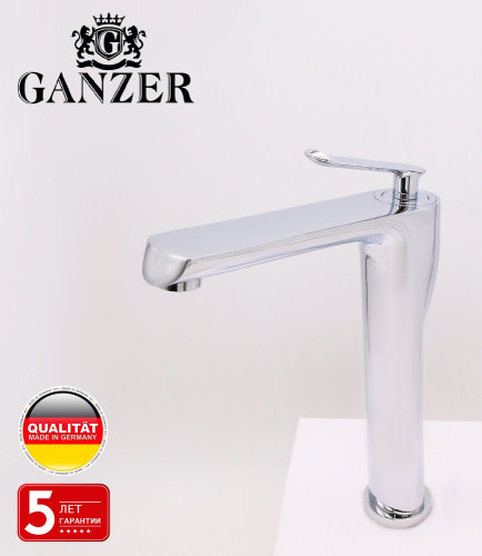 20012 Смеситель высокий для умывальника "GANZER" (10/1шт)
