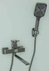 193541-G Смеситель од. для ванны дл. (ГРАФИТ) ViEiR (10/1шт)