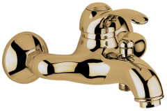 Emmevi Harmony, однорычажный смеситель для ванны (излив 22,5 см), без набора для душа, цвет бронза