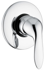 Emmevi Neco, однорычажный встраиваемый смеситель для душа, цвет хром