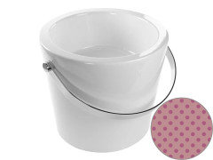 Раковина накладная Scarabeo BUCKET 8803CR/SER