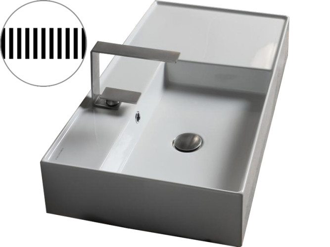 Раковина накладная/ подвесная Scarabeo TEOREMA 2.0 5115/RENR