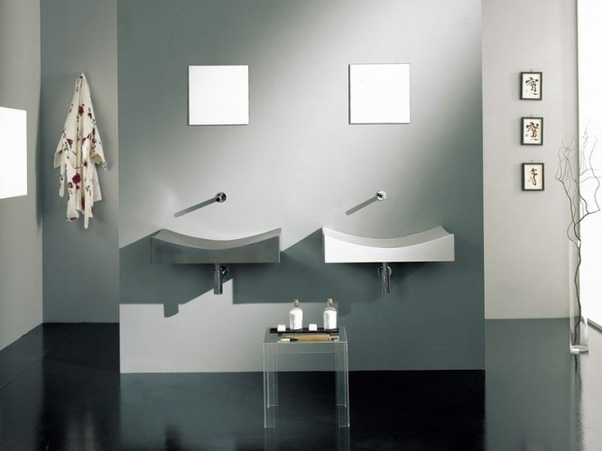 Раковина накладная/  подвесная Scarabeo TSUNAMI 8039