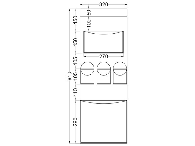 Органайзер CIELO SIWA SWSCT NE