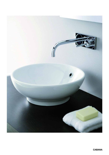 Neroceramica, раковина Cabana 41хh15 цвет белый