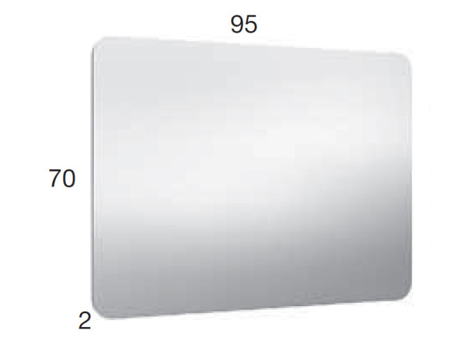 Зеркало BERLONI BAGNO Зеркала и светильники SM0950