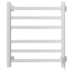 Полотенцесушитель Электрич.кабельный Ника STEP-1 60/50 RAL9016 белый матовый правый тэн