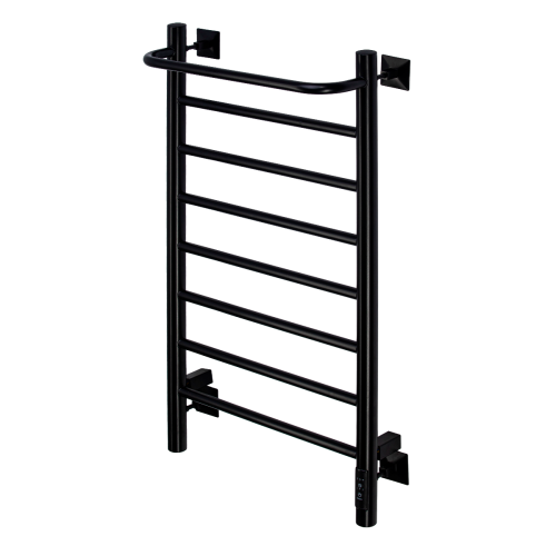 Полотенцесушитель электрический с/т Comfysan Capri EC-8 80/40 с полкой, черный