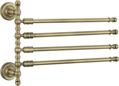 31014-D П/держатель поворот. 4-ной (БРОНЗА) GANZER