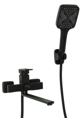 193541-C Смеситель од. для ванны дл. (ЧЕРНЫЙ) ViEiR (10/1шт)