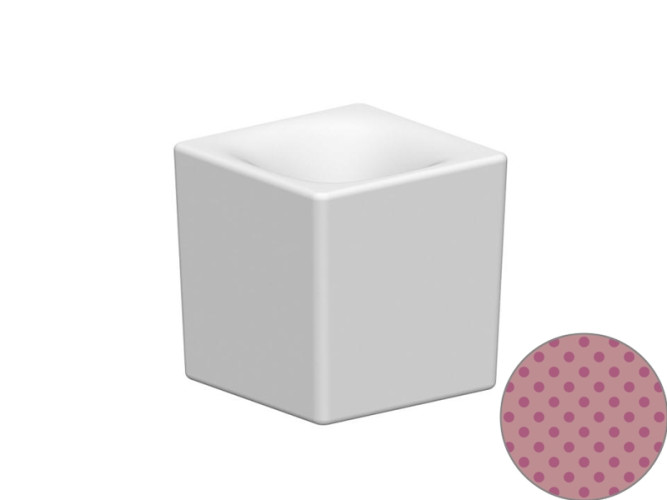 Раковина накладная/  подвесная Scarabeo SOFT-HUNG-CUBE 1521/SFLR