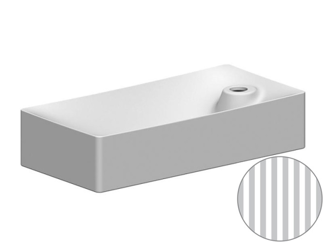 Раковина накладная/ подвесная Scarabeo SOFT-HUNG-CUBE 1501/RENT