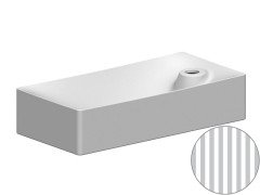 Раковина накладная/  подвесная Scarabeo SOFT-HUNG-CUBE 1501/RENT