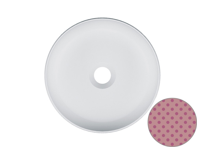 Раковина накладная Scarabeo GLAM 1808/SER