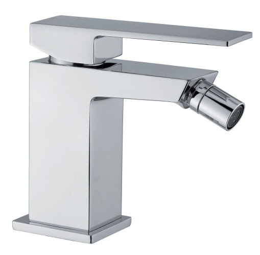 Fiore Kube, однорычажный смеситель для биде c донным клапаном, цвет золото