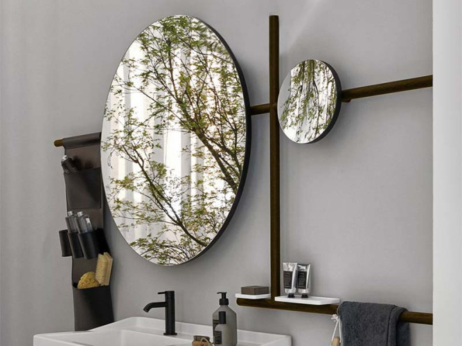 Зеркало круглое CIELO SIWA SWSPT NM