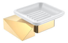 Настенная мыльница NEW VENTURO золото