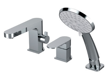 283532 Смеситель на борт ванны (3 отв.) ViEiR (8/1шт)