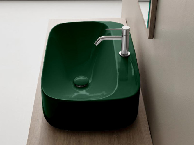 Раковина накладная Scarabeo MOON 5505/55