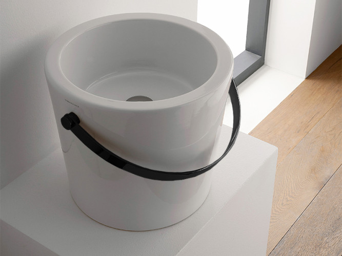 Раковина накладная Scarabeo BUCKET 8803NS