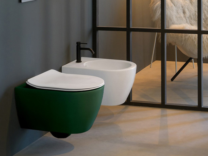 Унитаз подвесной Scarabeo GLAM 5201/TW/55