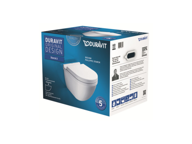 Унитаз подвесной с сидением DURAVIT STARCK III 42250900A1