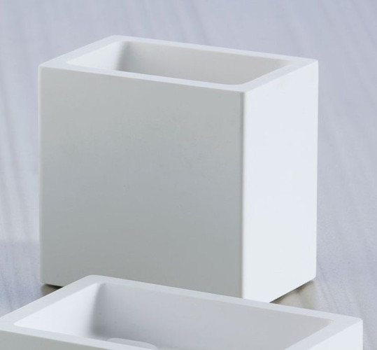 Stil Haus Rettangolo, настольная стакан, цвет белый